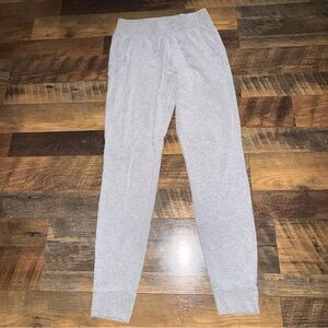 ALO Light Gray Jogger Sweatpants